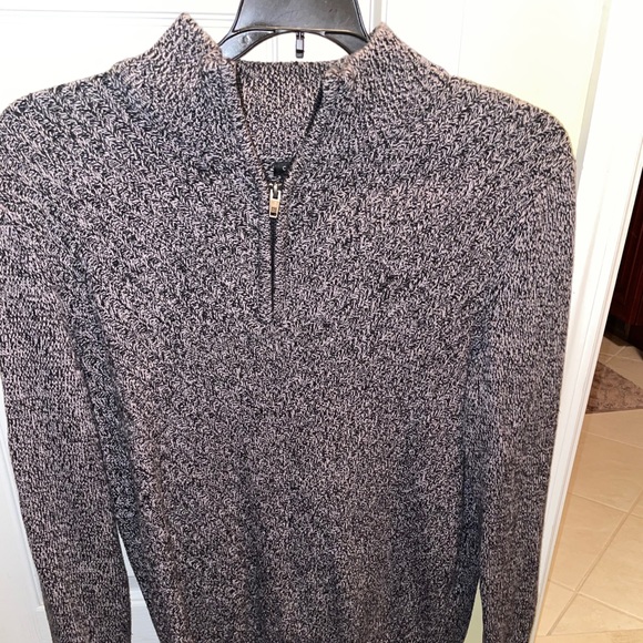 Calvin Klein Mens Quarter Zip - Picture 1 of 3